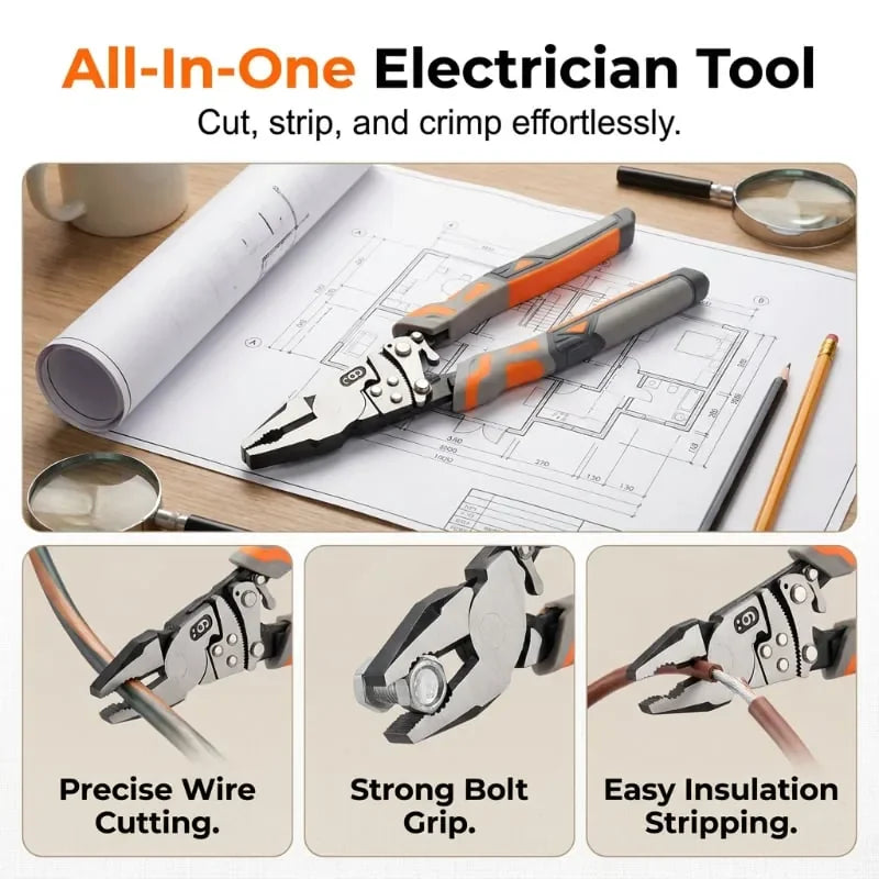 Self-Locking Ratchet Pliers for DIY Wire Work – image 6
