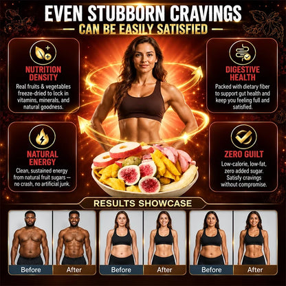 Mixed Freeze-Dried Fruit Crisps – 500 g