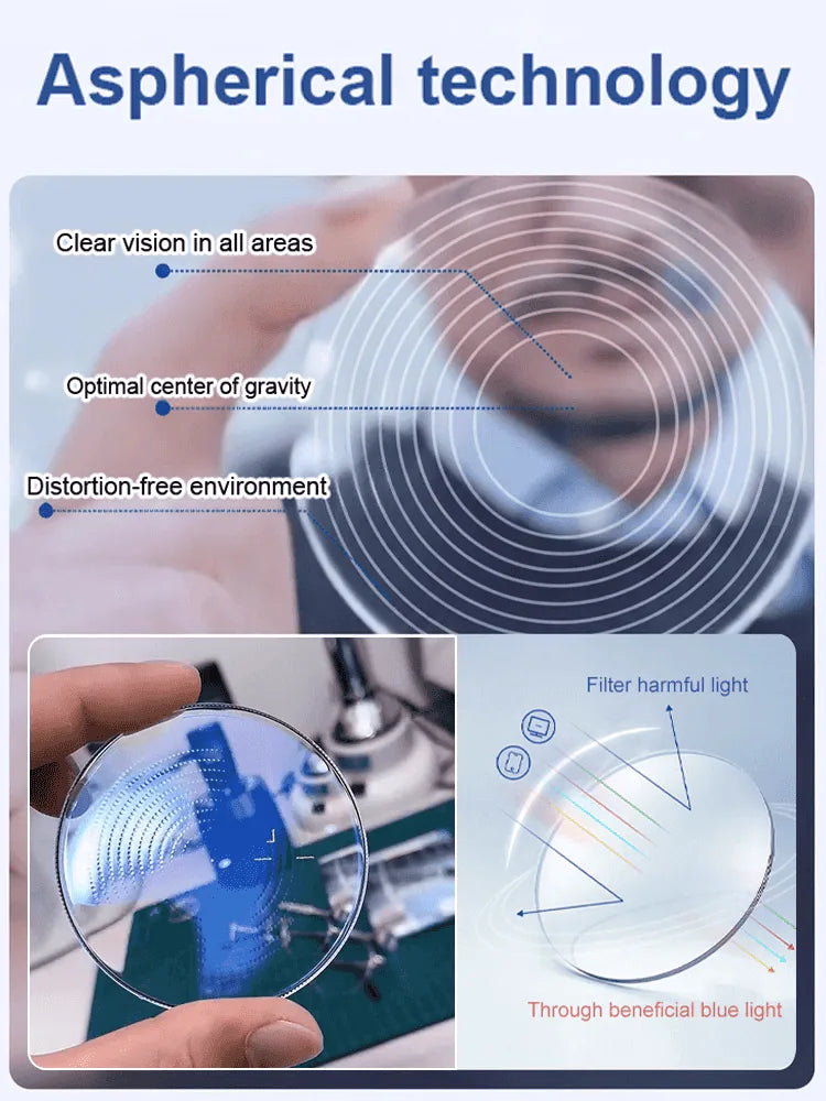 Ditch the extra pairs: Real-time. auto-focus smart glasses that adapt to your vision instantly.