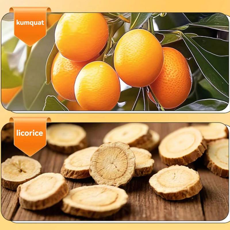 Licorice-Flavored Preserved Kumquat Snack – 250 g