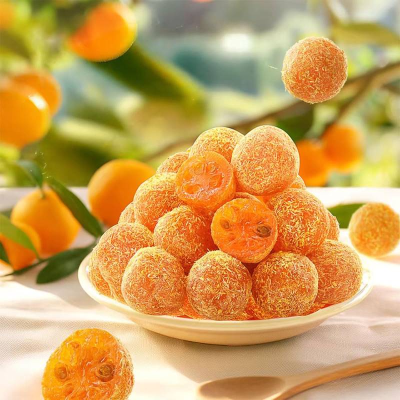 Licorice-Flavored Preserved Kumquat Snack – 250 g