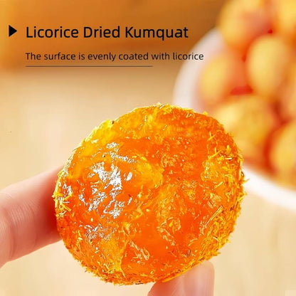 Licorice-Flavored Preserved Kumquat Snack – 250 g