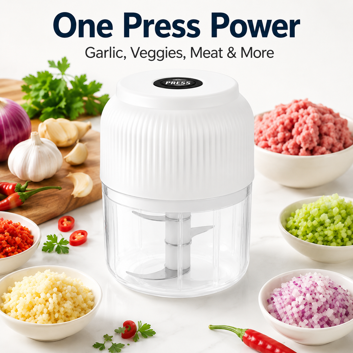 Mini Electric Food Chopper