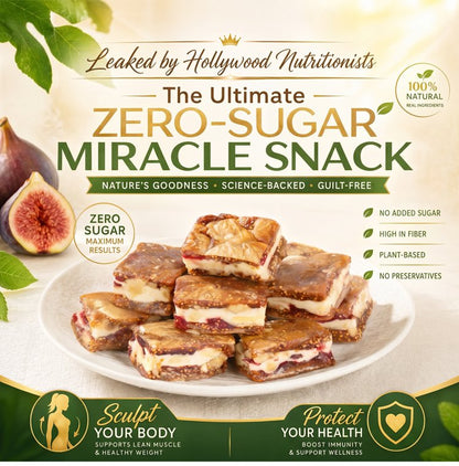 Fig and Walnut Pastry Snack, Two 200 g Bags