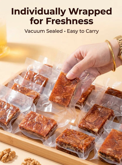Fig and Walnut Pastry Snack, Two 200 g Bags