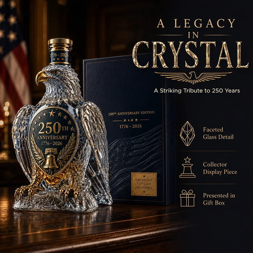250th Anniversary Bald Eagle Whiskey Decanter