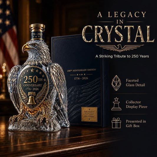 250th Anniversary Bald Eagle Whiskey Decanter