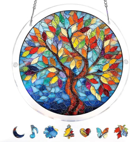 Acrylic Jigsaw Puzzle Suncatcher