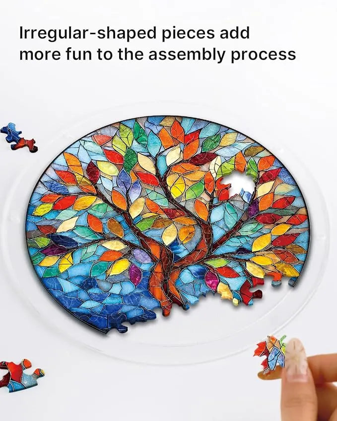 Acrylic Jigsaw Puzzle Suncatcher