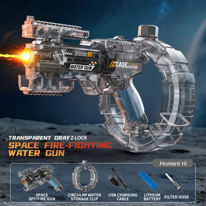⚡ Electric Water Gun - Flash Space Energy Ring