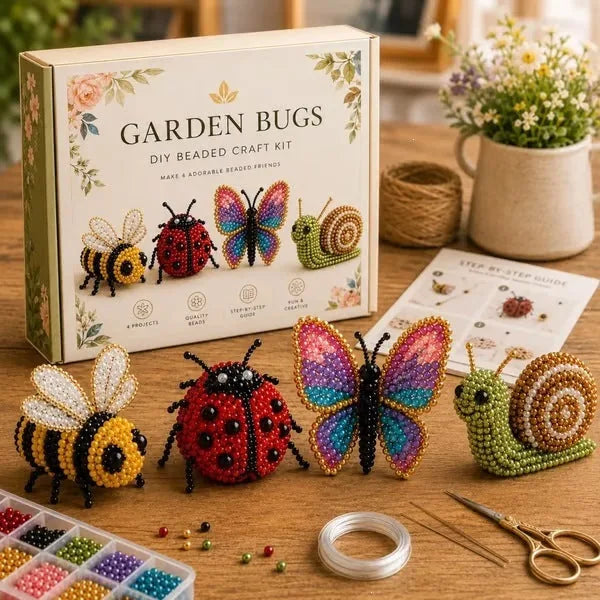 🧵✨ Mini 3D Beaded Animal DIY Kit