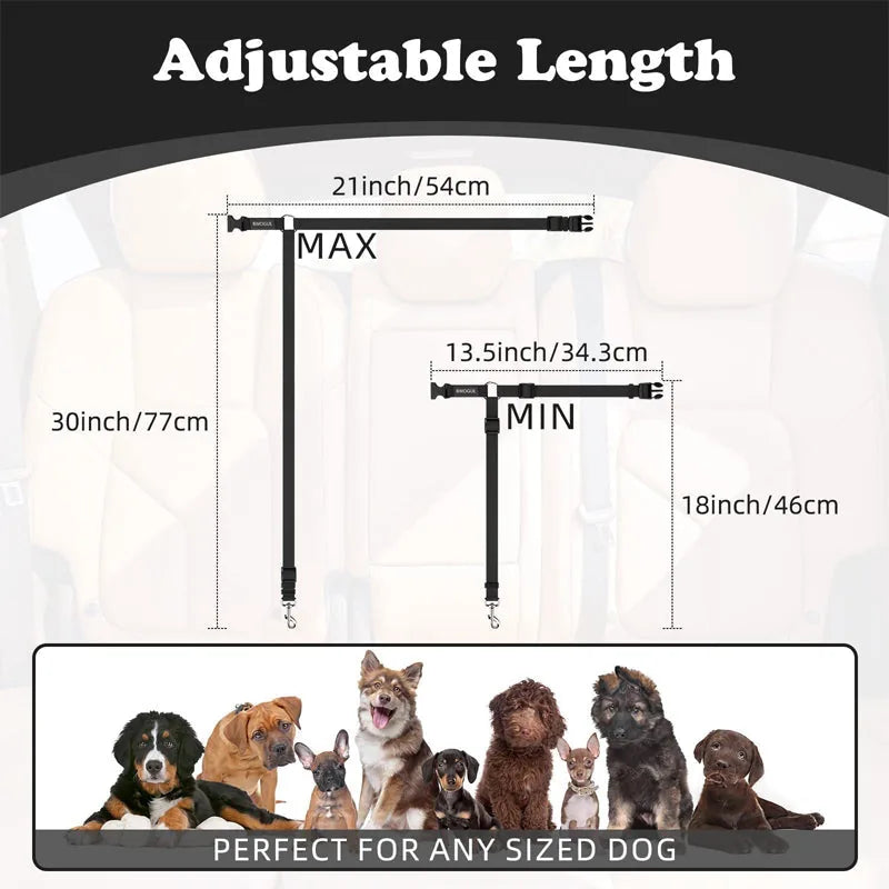 2-in-1 Dog Car Seat Belt & Walking Leash-BUY 1 GET 1 FREE