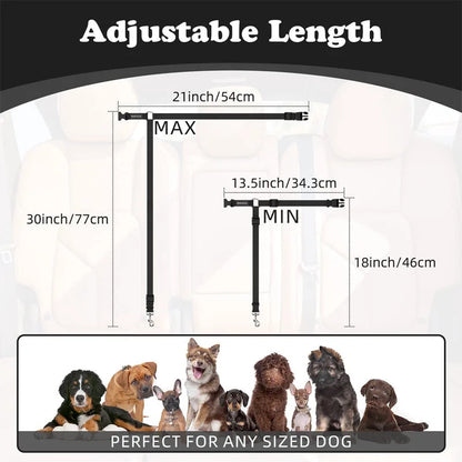 2-in-1 Dog Car Seat Belt & Walking Leash-BUY 1 GET 1 FREE