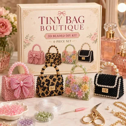 🧵✨ Mini 3D Beaded Animal DIY Kit