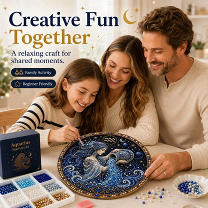 DIY Pearl Zodiac Wall Art Kit – product image 6