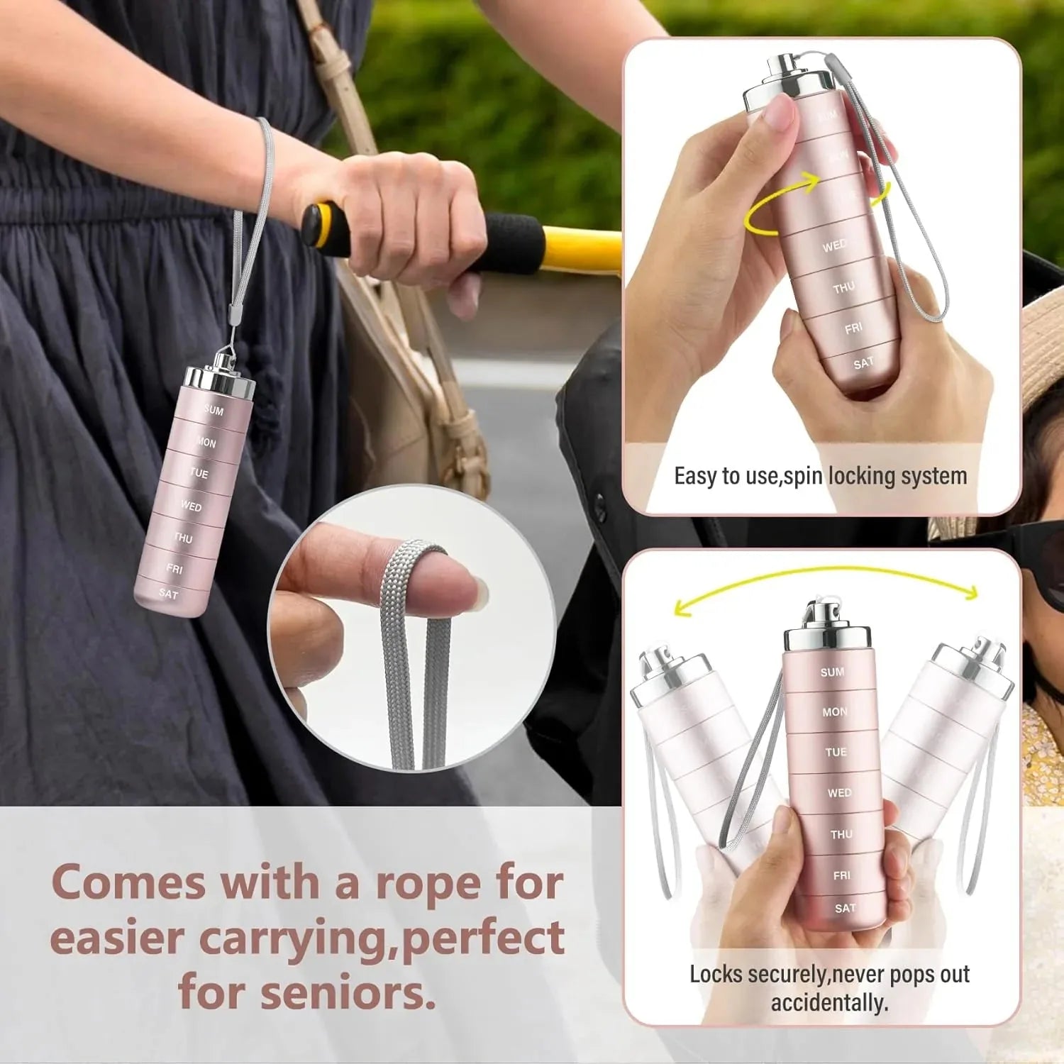 Portable Waterproof Medication Storage Case