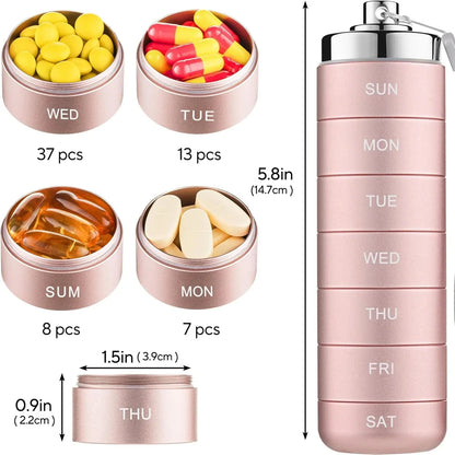 Portable Waterproof Medication Storage Case