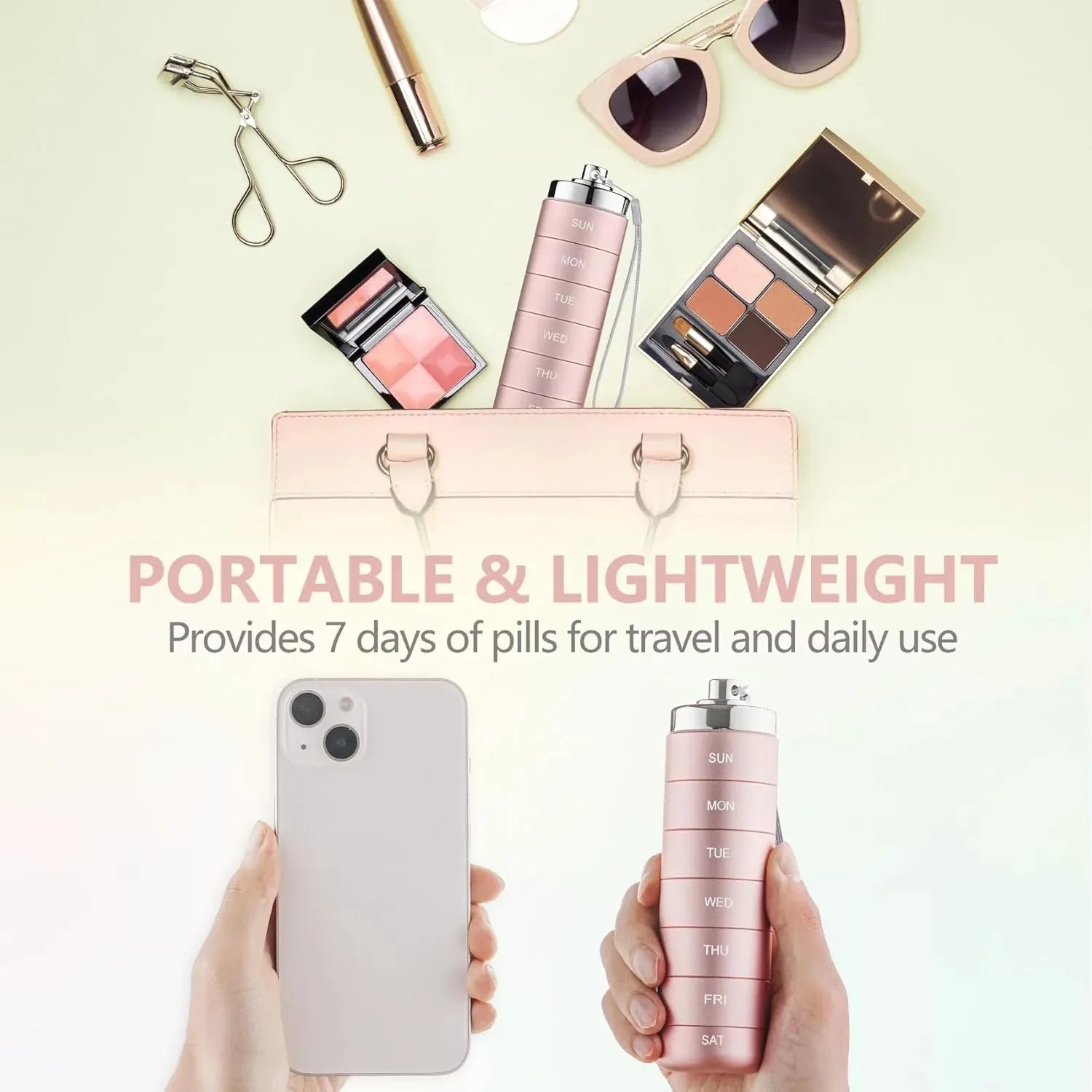 Portable Waterproof Medication Storage Case