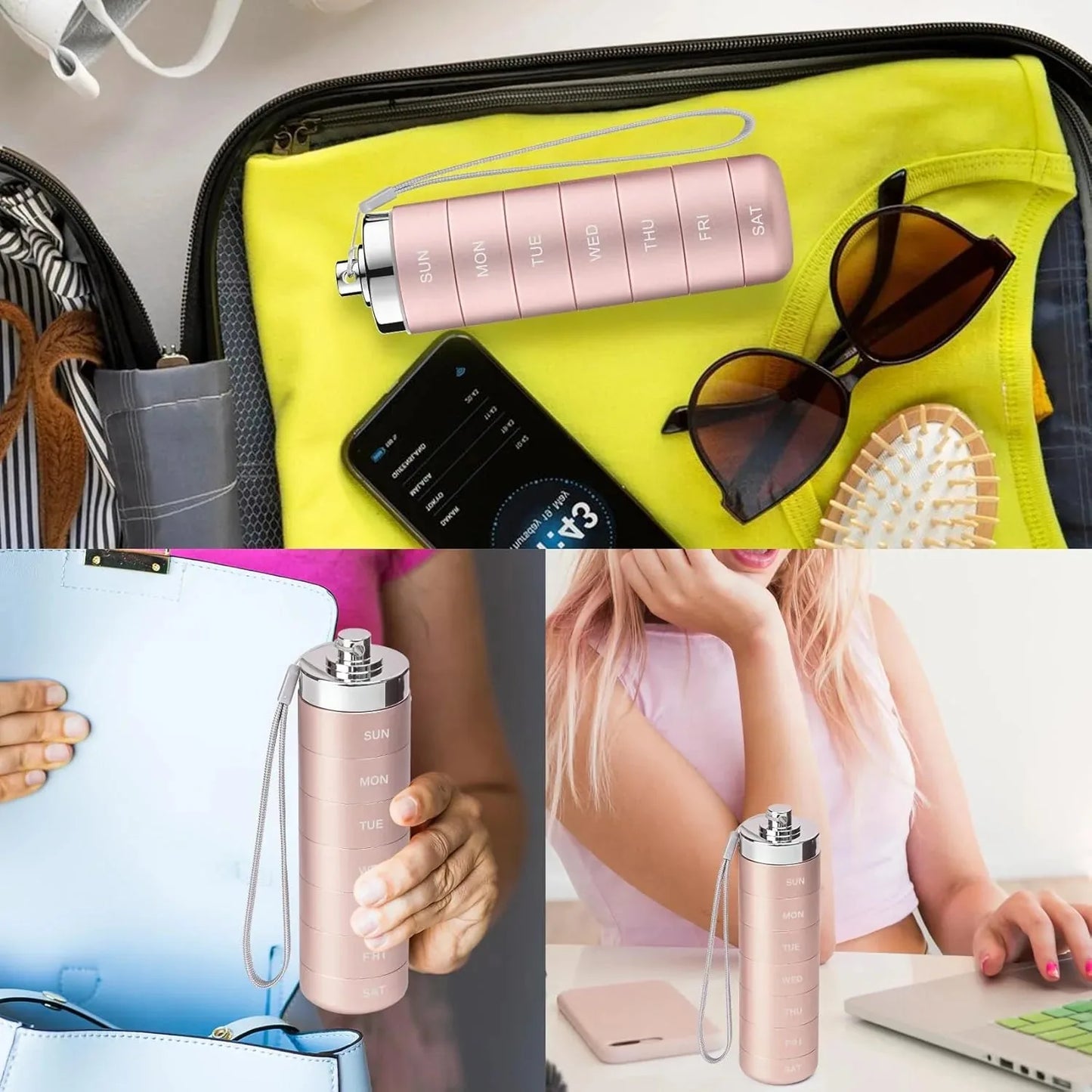 Portable Waterproof Medication Storage Case