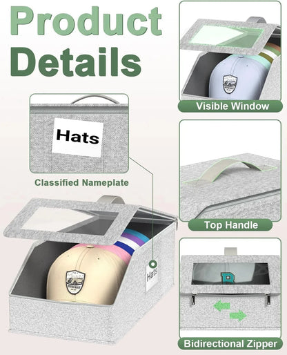 Hat Organzier for Baseball Caps