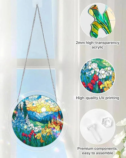 Acrylic Jigsaw Puzzle Suncatcher