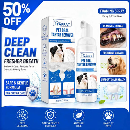 Pet Dental Tartar Care Spray for Dogs & Cats-2 PCS