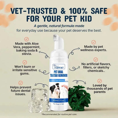 Pet Dental Tartar Care Spray for Dogs & Cats-2 PCS
