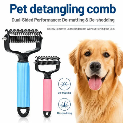 Double Sided Dog Detangling Comb-Buy 1 Get 1 Free