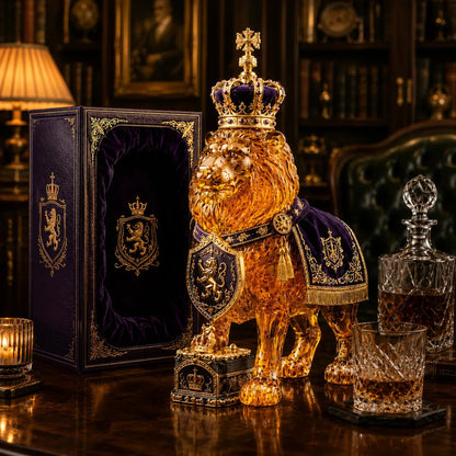 Royal Lion Glass Whiskey Decanter Set – product image 5