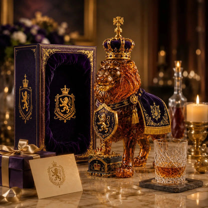Royal Lion Glass Whiskey Decanter Set – product image 6